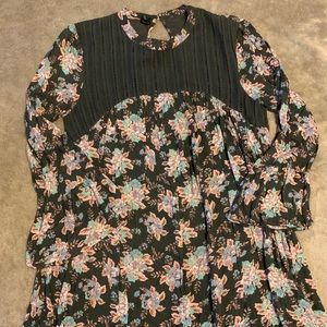 Floral volcom dress